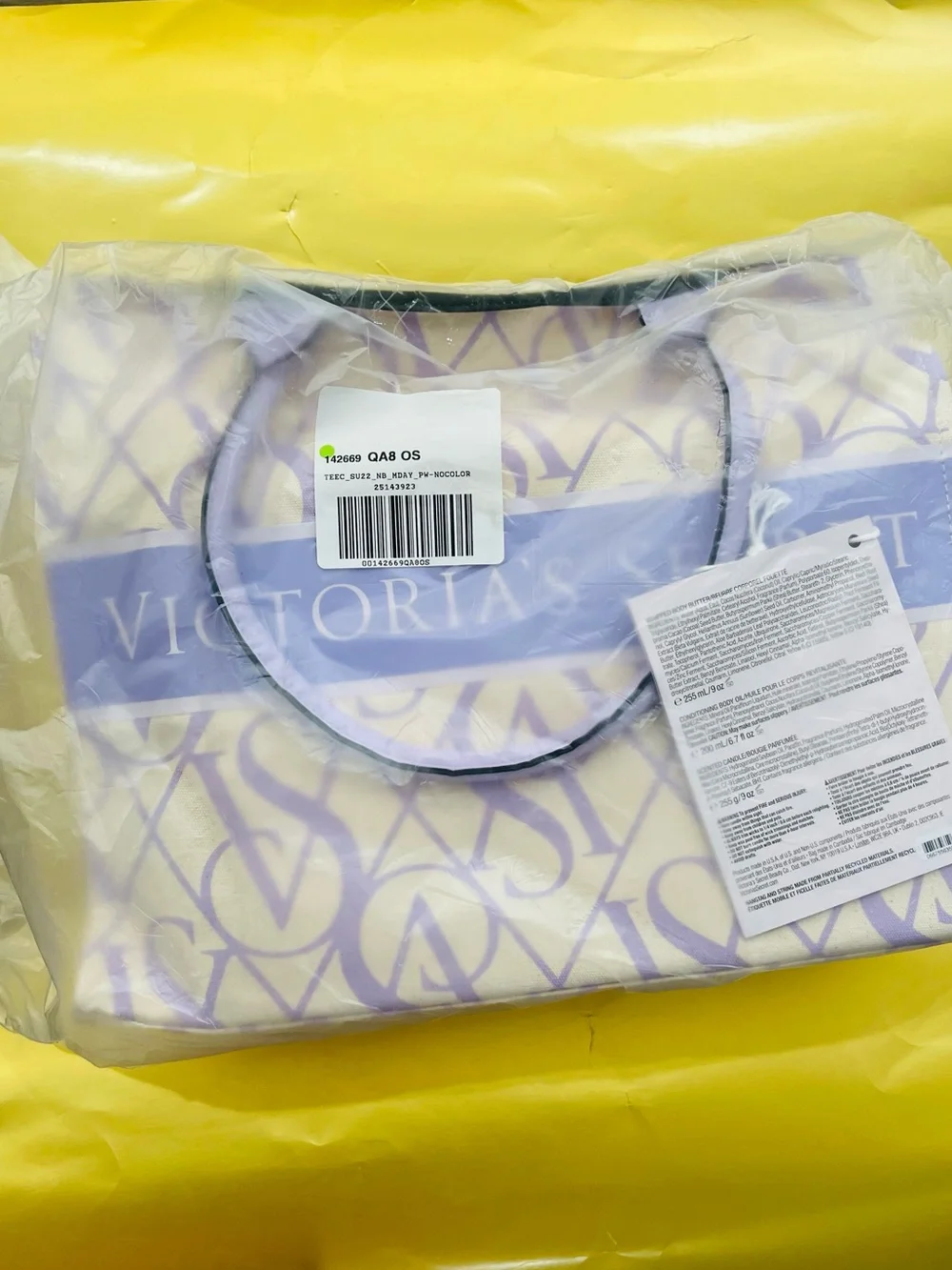 Victoria's Secret Lavender & Cream Ritual Gift Set